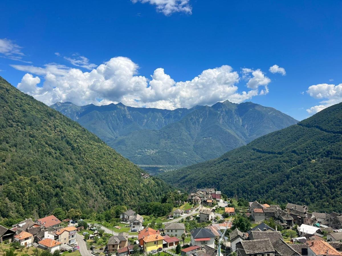 Casa Del Cios Calda E Intima Casetta Immersa Nel Verde Delle Montagne Alpe Basciumo Exteriör bild